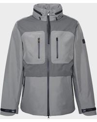 Barbour - Chevin Waterproof Concealed Hood Rain Anorak - Lyst