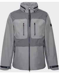 Barbour - Chevin Waterproof Concealed Hood Rain Anorak - Lyst