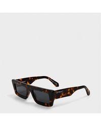 Off-White c/o Virgil Abloh - Ontario Rectangle Full Rim Sunglasses - Lyst