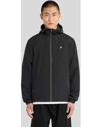 Lyle & Scott - Contrast Zip Water Resistant Jacket - Lyst