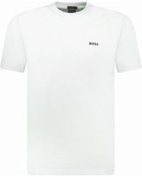 BOSS - Active Logo-Print T-Shirt - Lyst