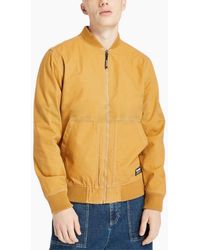 Timberland - Bomber Jackets Regular Fit Full Zip Travel Workwear Coat S-Xl - Lyst