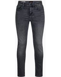 BOSS - Delaware Mid Rise Slim Fit Jeans - Lyst