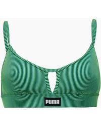 PUMA - Peek A Boo Bikini Top - Lyst