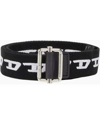DIESEL - B-Didi Belts For Jeans Metal Buckle Woven Work Waist Belt New - Lyst