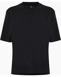 Timberland - Cropped Crew Neck Relaxed Fit T-Shirt - Lyst