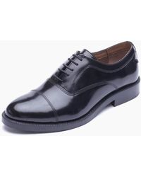 Base London - London Roma Leather Oxford Shoes - Lyst