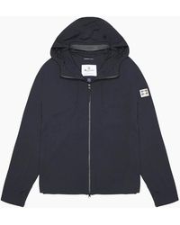 Aquascutum - Active Hooded Stretch Windbreaker Jacket - Lyst