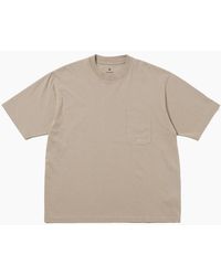 Snow Peak - Snow Peak Og Mercerised T-Shirt - Lyst
