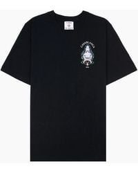 CASABLANCA - Hotel Emblem Short Sleeve T-Shirt - Lyst