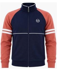 Sergio Tacchini - Orion Track Top Jacket Maritime/Light Mahogany - Lyst
