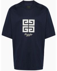 Givenchy - 4G 1952 Embroidered Logo Oversized T-Shirt - Lyst