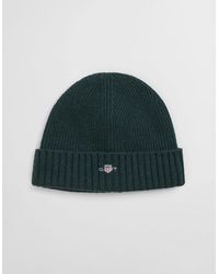 GANT - Shield Wool Beanie - Lyst