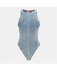 DIESEL - Tansy Slim Fit High Neck Bodysuit - Lyst