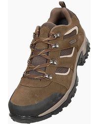 Mountain Warehouse - Voyage Suede Waterproof Walking Shoes - Lyst