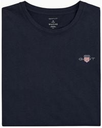 GANT - Shield Logo Jersey Pyjama T-Shirt - Lyst