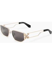 Off-White c/o Virgil Abloh - Allen Rectangle Sunglasses - Lyst