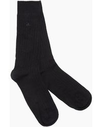 Swole Panda - Plain Ribbed Bamboo Socks M - Lyst