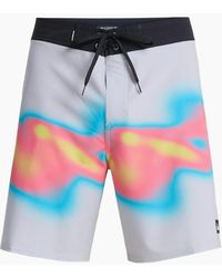 Quiksilver - Surfsilk Straight 18" Boardshorts - Lyst
