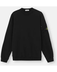 Stone Island - Cotton 6100015 Sweatshirt - Lyst