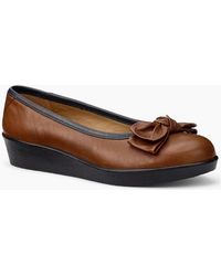 Hotter - Jade Low Wedge Pumps - Lyst