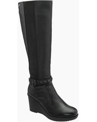 Ravel - Arkle Knee High Wedge Boots - Lyst