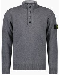 Stone Island - Half-Zip Jumper - Lyst