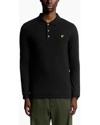 Lyle & Scott - Polo Shirt Lp400Vog Long Sleeve Summer Casual Cotton Tee - Lyst