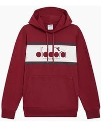 Diadora - Logo Empire Hoodie - Lyst