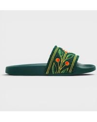 CASABLANCA - Embroidered Terry Slider - Lyst