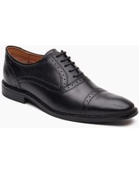 Base London - London Ascot Oxford Leather Oxford Shoes - Lyst