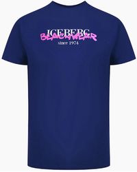 Iceberg - Ice Beachwear Logo T-Shirt - Lyst