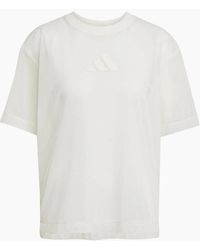 adidas - Bold Logo Crew Neck Short Sleeve Competition T-Shirt - Lyst