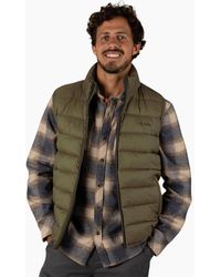 Saltrock - Resin Padded Gilet - Lyst