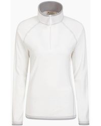 Mountain Warehouse - Ladies Montana Half Zip Fleece Top - Lyst