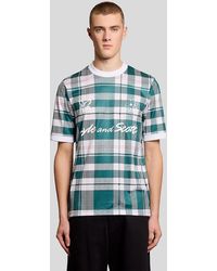 Lyle & Scott - Sports Tartan Check Football Shirt - Lyst