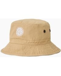 Rip Curl - Rip Curl Wetty Icon Adjustable Bucket Hat - Lyst