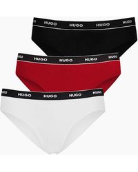 BOSS - 3-Pack Classic Logo Briefs - Lyst