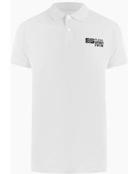 Philipp Plein - Plein Sport Classic Logo Stretch Polo Shirt - Lyst