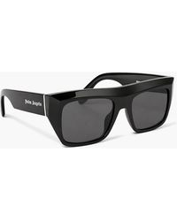 Palm Angels - Niland Rectangle Sunglasses - Lyst