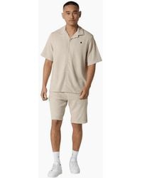 883 Police - Ako Moko Ribbed Textured Shirt Set - Lyst