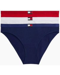 Tommy Hilfiger - 3-Pack Heritage Badge Bikini Briefs - Lyst