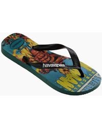 Havaianas - Marvel Graphic Print Flip Flop Sandals - Lyst