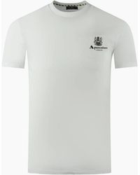 Aquascutum - London Aldis Brand Logo On Chest T-Shirt - Lyst