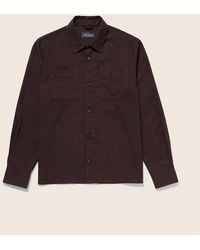Oliver Sweeney - Cotton/Wool Blend Overshirt - Lyst