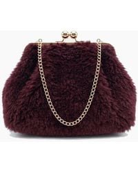 Nooki Design - Booba Faux Fur Clutch Bag - Lyst