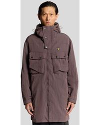 Lyle & Scott - Water Resistant Guard Parka - Lyst