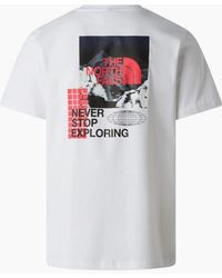 The North Face - Energy Graphic T-Shirts Crew Neck Short Sleeve Soft Cotton Tee - Lyst
