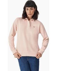 Crew - Pigment Dyed Rugger Sweatshirt - Lyst