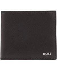 BOSS - Zair_4Cc Leather Wallet - Lyst